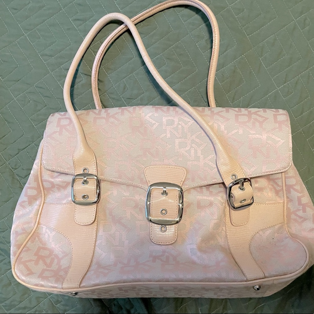 Donna Karan DKNY blush pink handbag